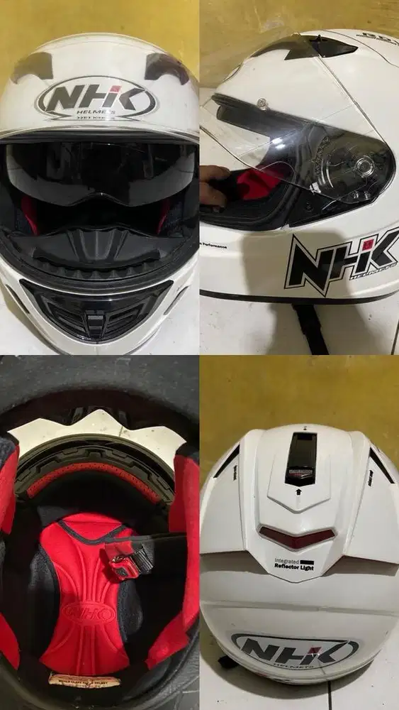 Di Jual Helm NHK GP 1000 double visor (size M)
