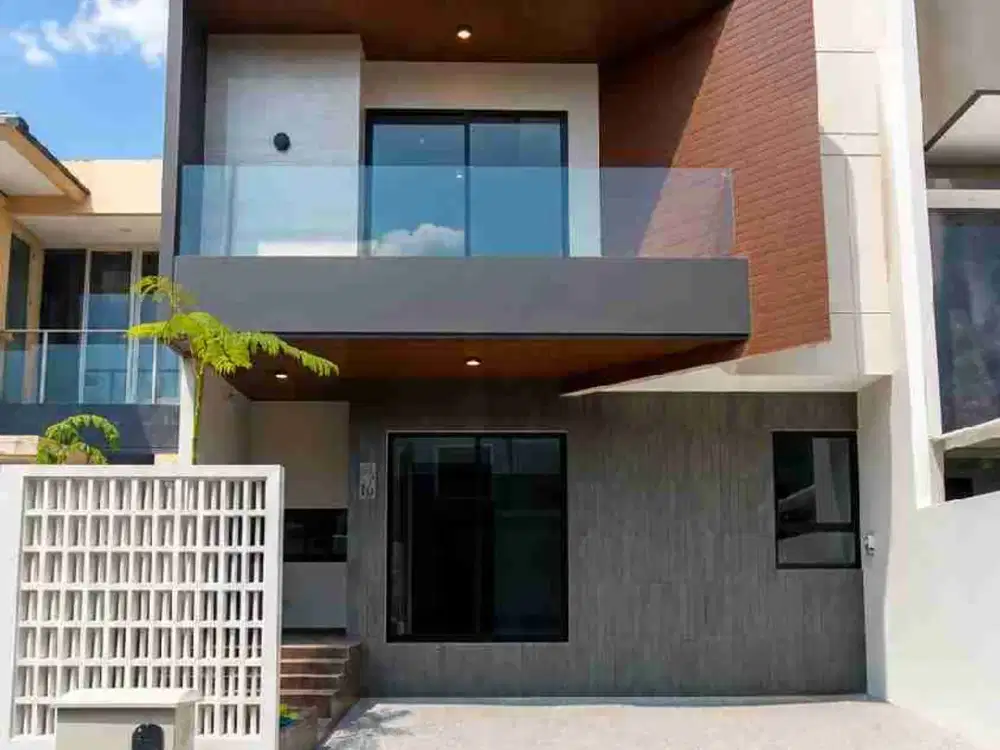 Rumah baru minimalis tropis desain mewah di Citraland dekat radial road