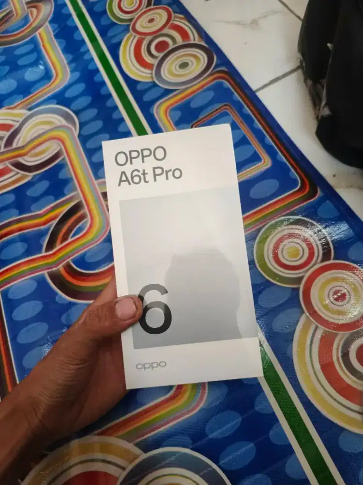 Oppo a6t pro  ram 8 /128 fullset fulldus masih segel