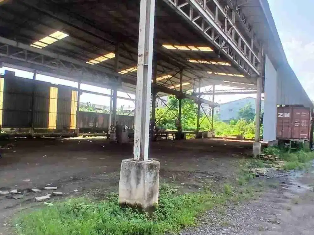 Disewakan Gudang Terbuka atau Workshop Siap Pakai (Baru Selesai Masa Sewa) Di Bantar Gebang, Kota Bekasi