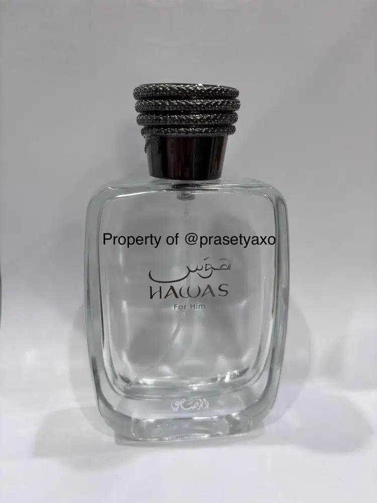 Botol Parfum Bekas (Rasasi Hawas for Him)