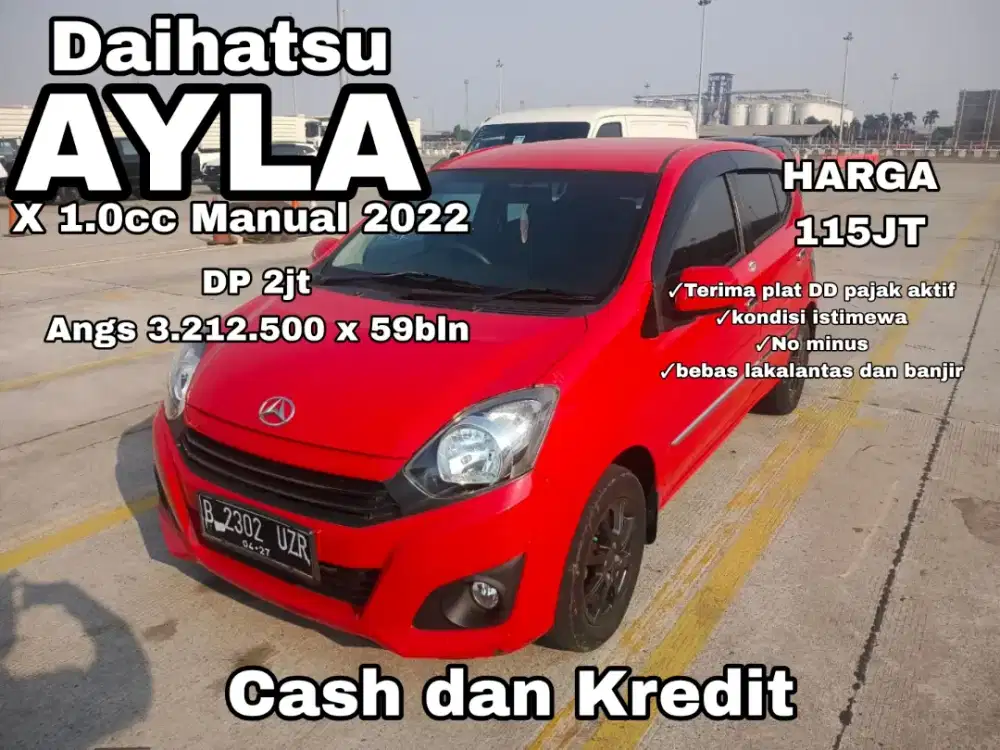 Antik sekali Dp 2jt angs 3,212,500 x 59bln..Ayla 1.0cc Type X Irit bbm