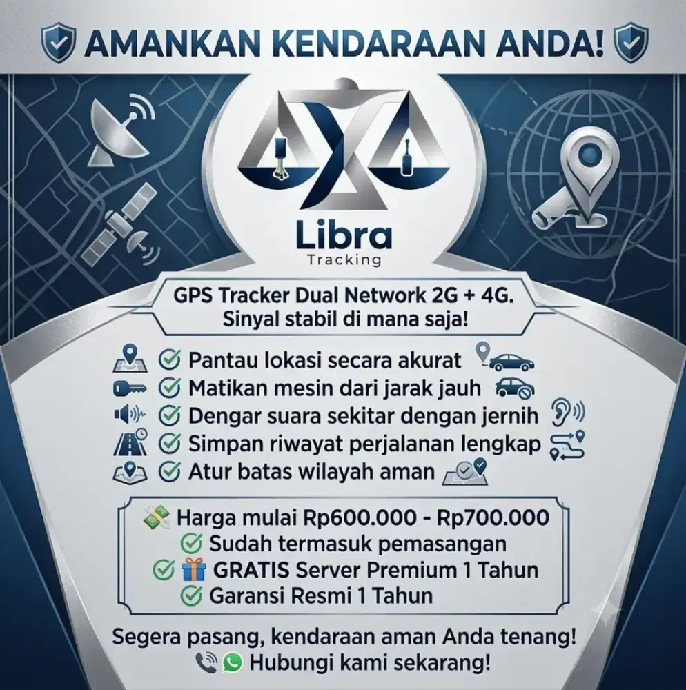 Gps tracker include installasi free server