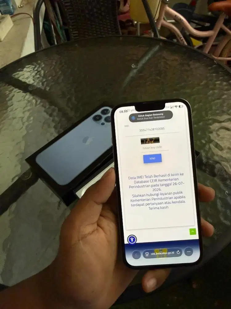 Iphone 13 Pro 256 beacukai resmi