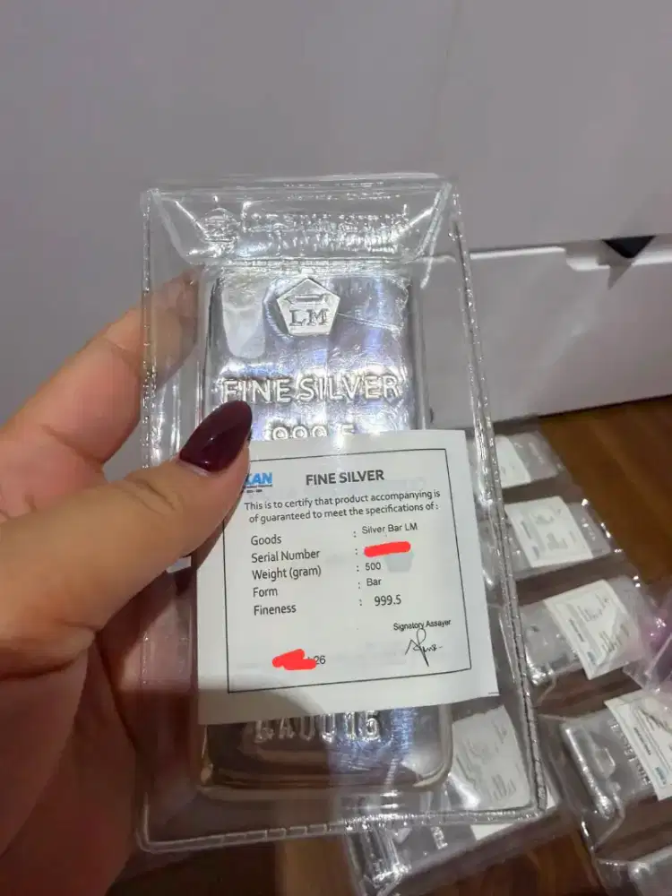 Silver 500 gram antam