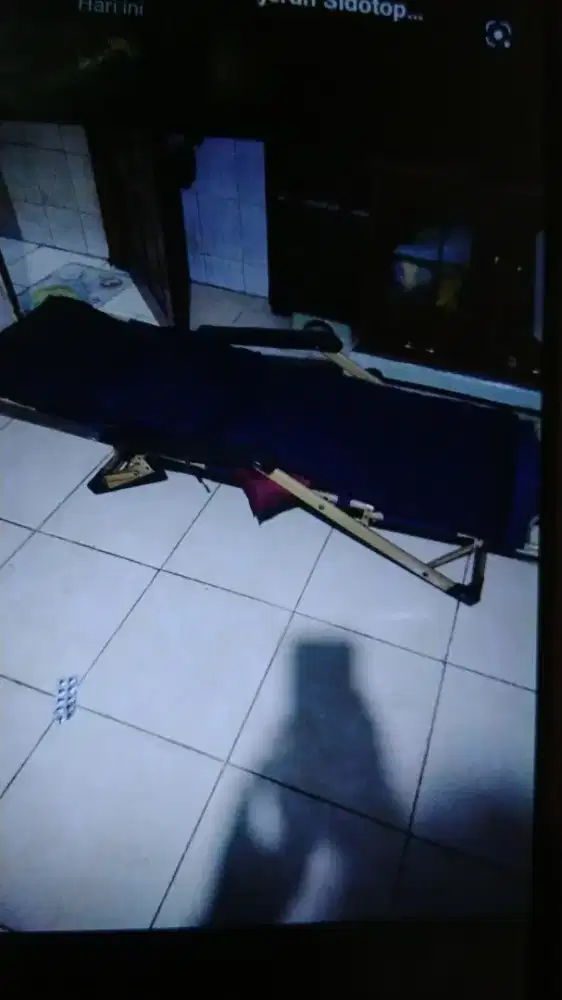 Kursi lipat bhn terpal kuat kokoh no minus.PASS