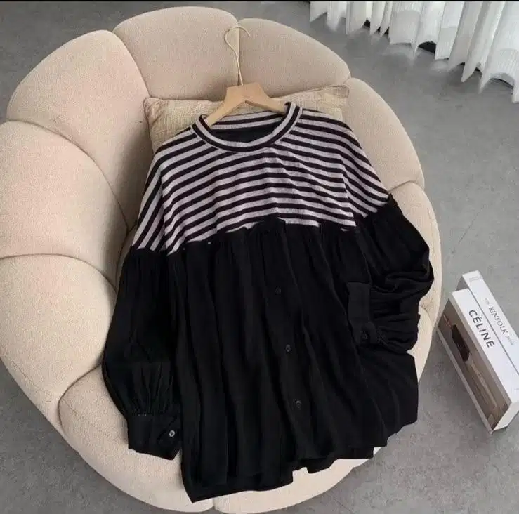 Blouse stripes rayon second