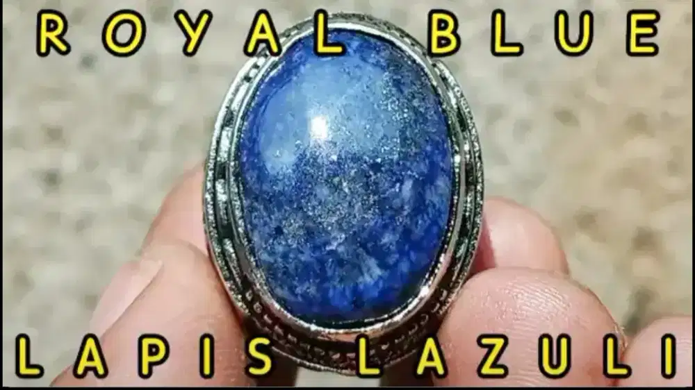 ASLI NATURAL ROYAL BLUE LAZUARDI LAZULI