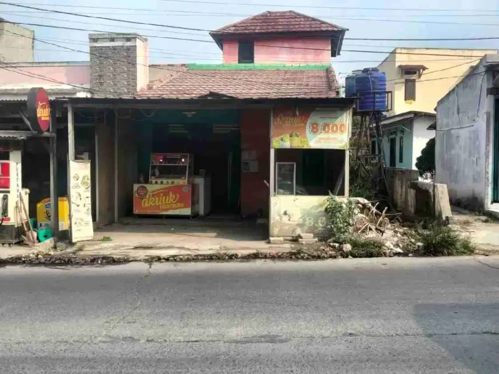 jual kontrakan 16 pintu 1 kios dan rumah 2 lantai pinggir jalan raya deket gerbang kampus