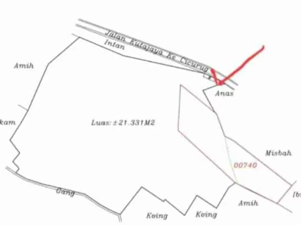 Lahan komersial di Cilegon. Banten