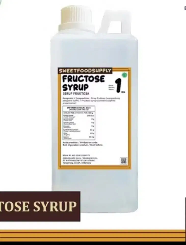 Gula Cair 1kg Fructose Syrup 1 kg
