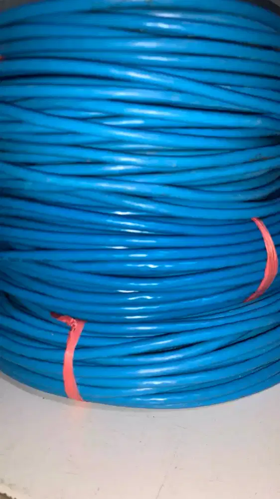 Kabel lan belden cat6 blue 5gulung