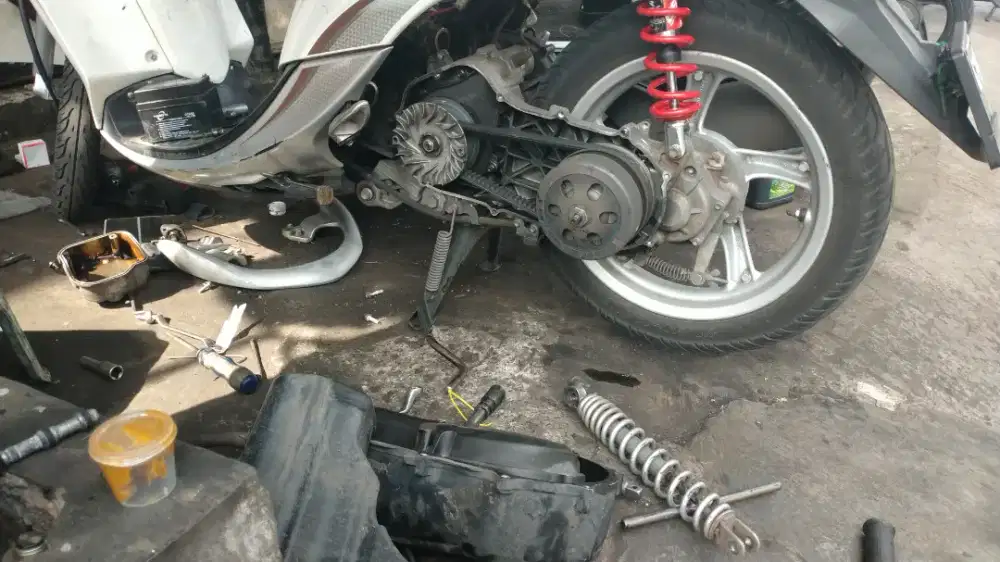 Bekasan Matic 125 CC Fino  Blok + Skok + Rotak  Minusan