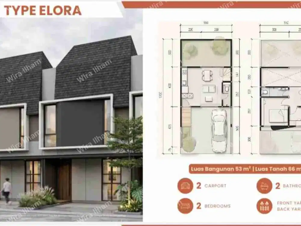 Fasilitas Clubhouse, Listrik Underground Dekat Toll Pamulang Ciputat