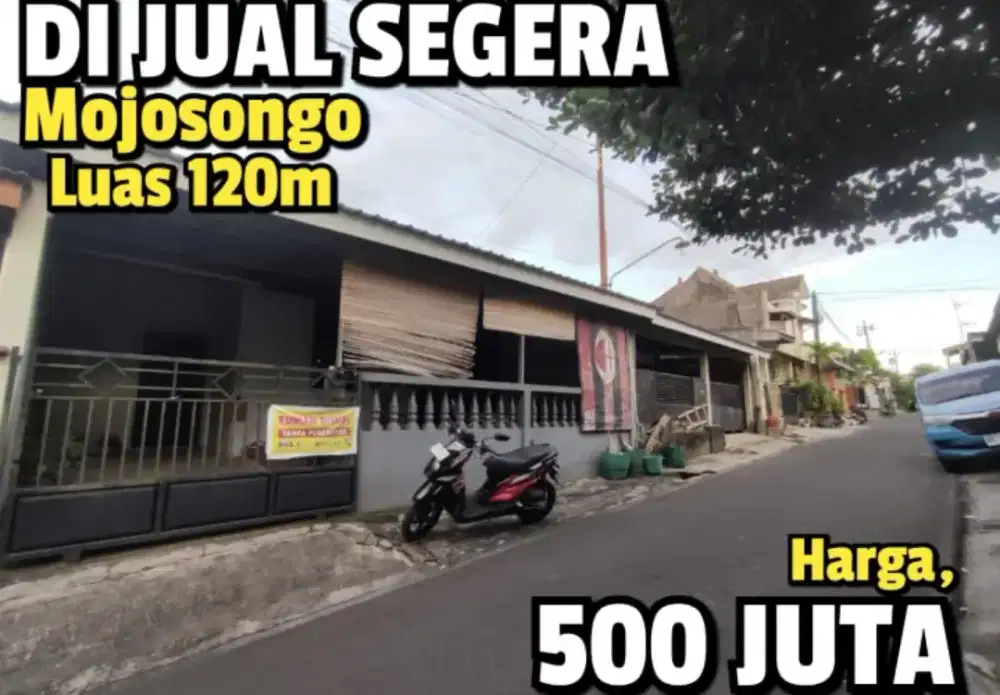 Rumah Siap Huni Strategis di Mojosongo Jebres,Dekat Taman Jayawijaya