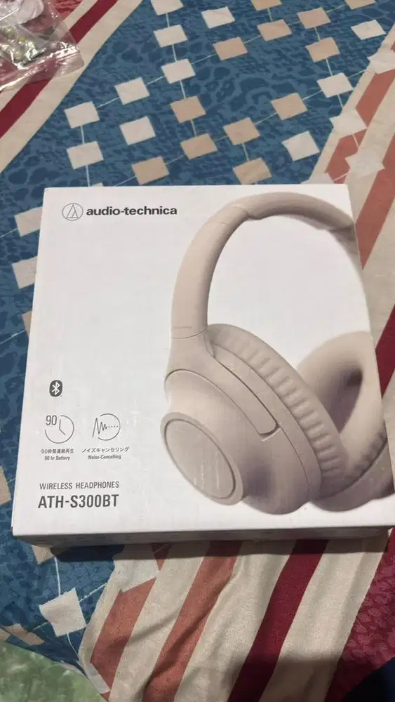 Headphone audio technical ATH-S300BT ori like new
