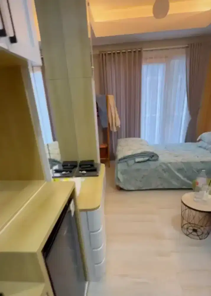 jual cepat unit terawat apartemen grand asia afrika GAA studio furnish