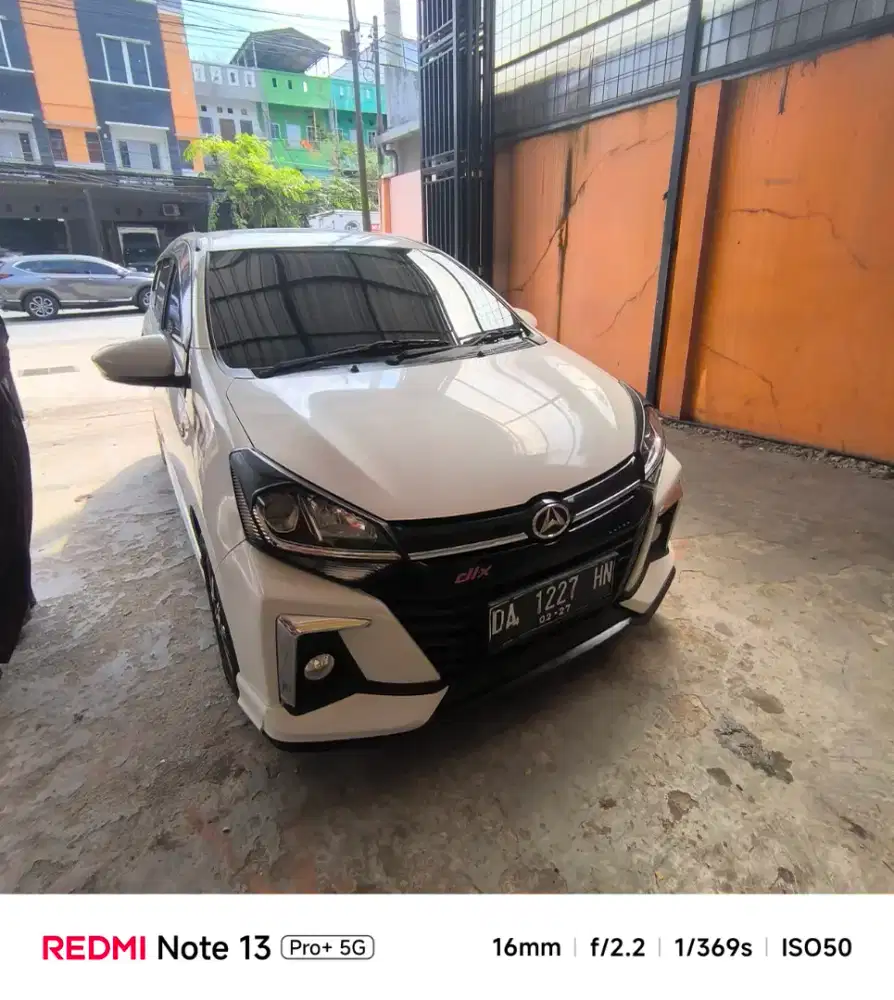 Ayla R Deluxe AT Istimewa Pribadi Barcode ada