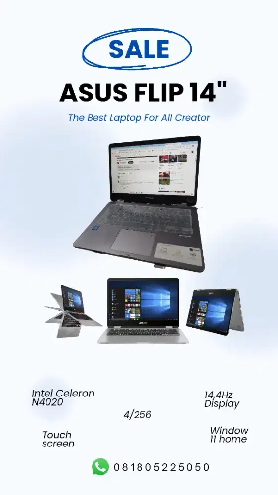 Asus Vivobook Flip 14 Touchscreen