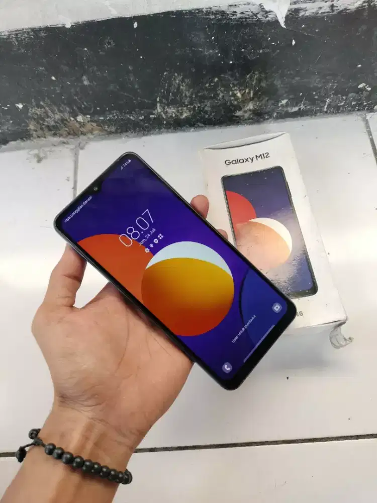 Samsung M12 spek 3/32 fullset