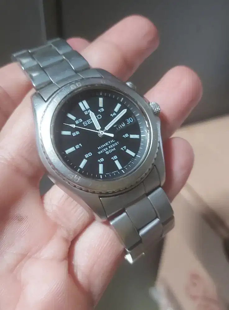 Seiko Kinetic titanium (original Japan)