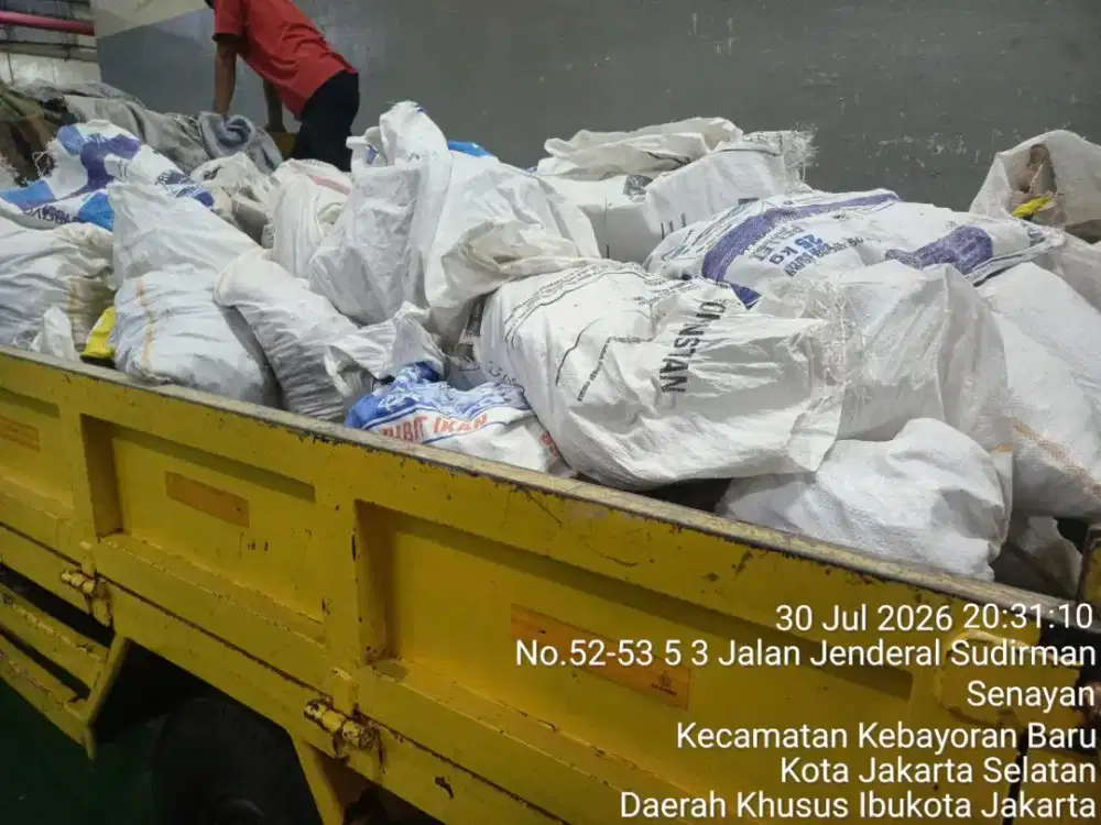 Jasa buang puing dan angkutan sampah