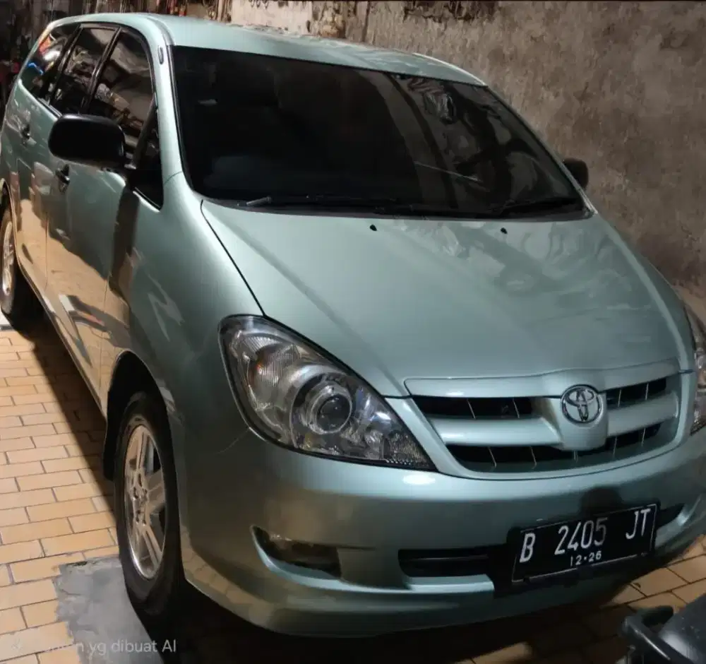 Toyota Kijang Inova  2006 (12) W. Hijau
Pajak Panjang ( 12 -2026)