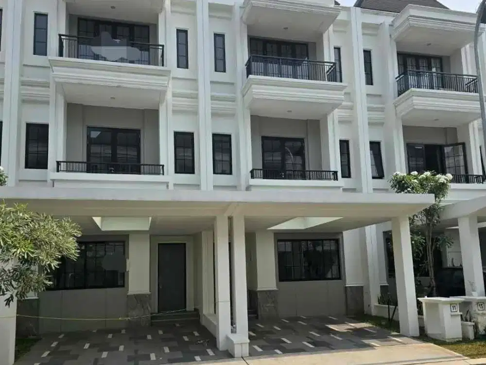 Sutera Winona alam sutera 3 lantai terawat semi furnish