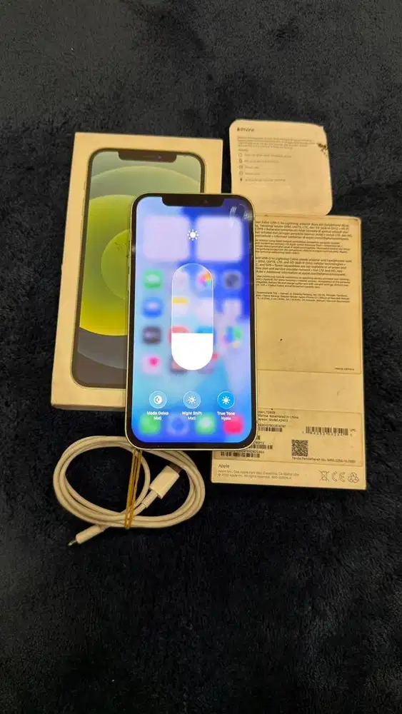 Iphone 12 Green 128GB Resmi Ibox Lengkap