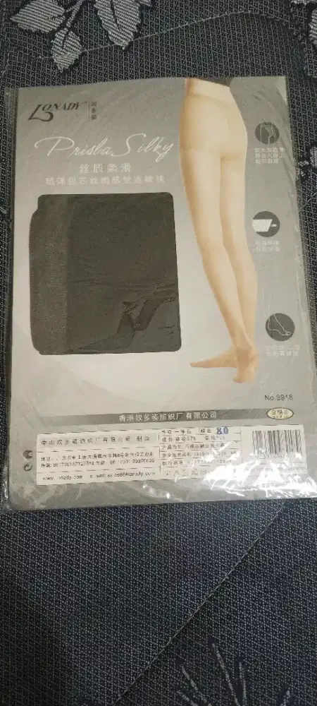 Stocking Celana Lonady Prisla Silky dengan nomor model 8918