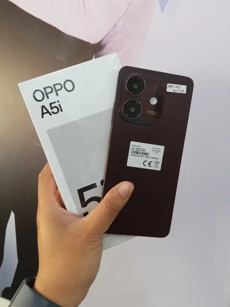 Oppo a5i ram 4/128 second