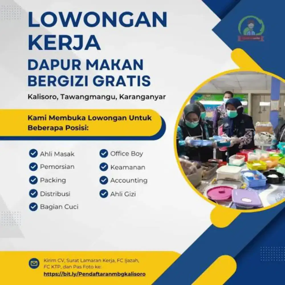 Lowongan kerja mbg