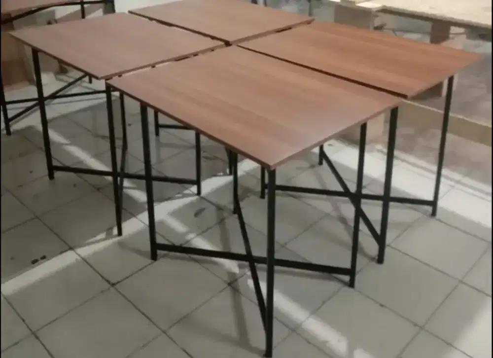 Meja lipat meja portable meja kantin