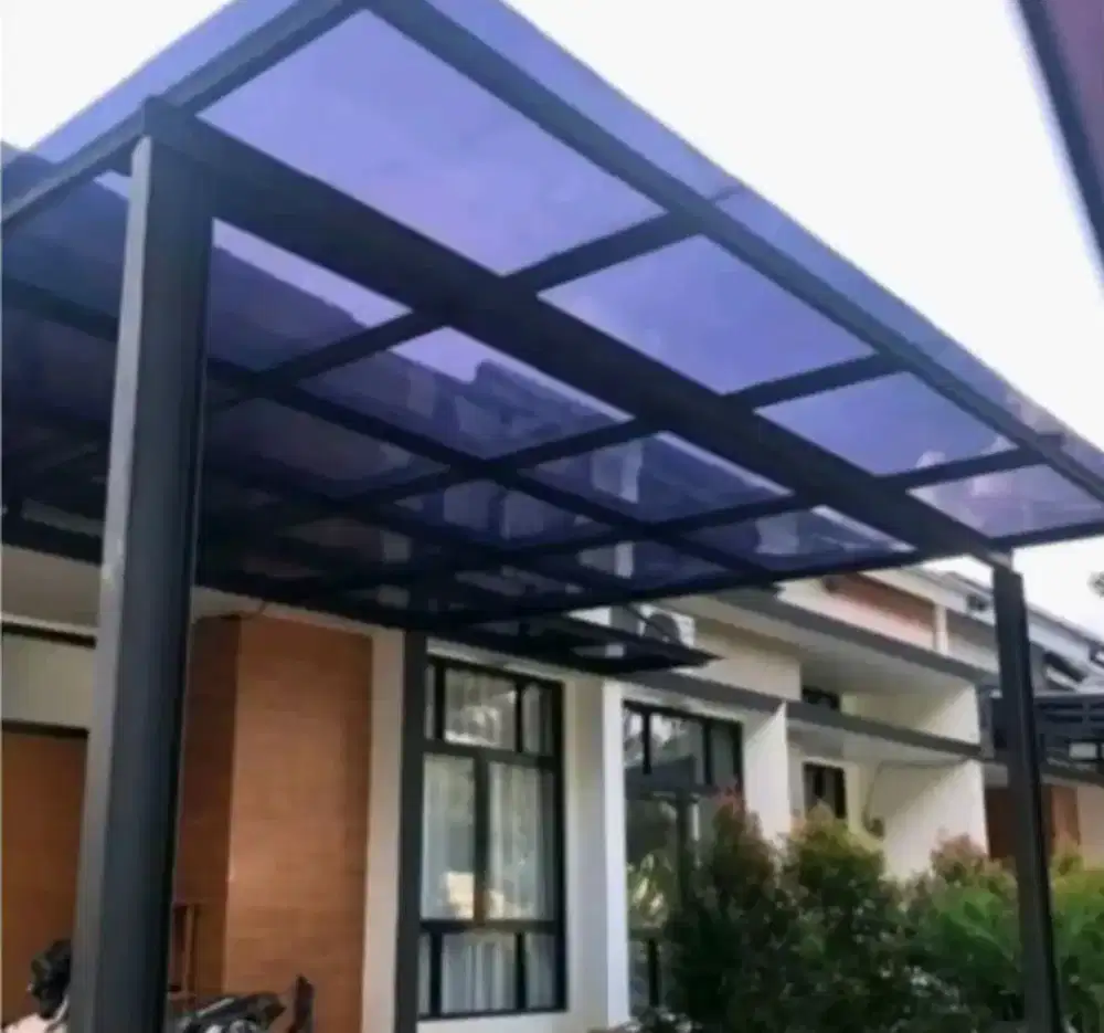 kanopi trfaran atap Solarplat 3 mili