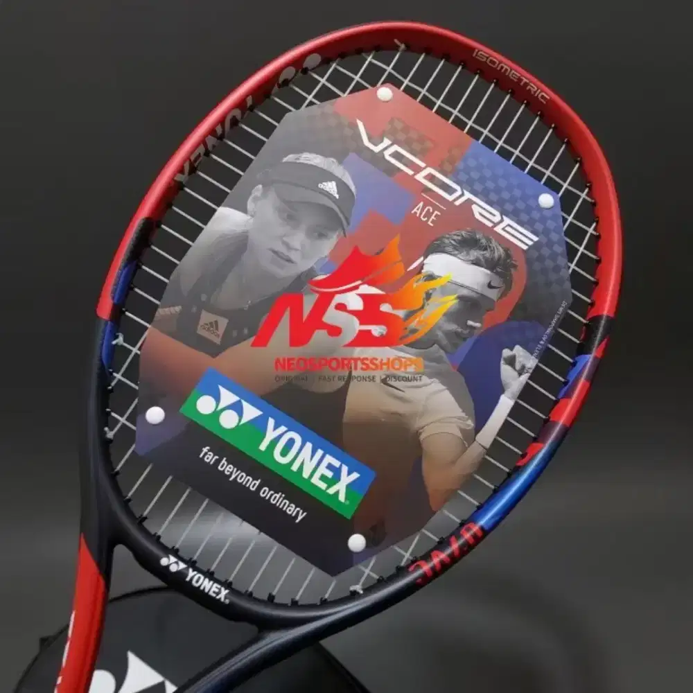 Raket tenis yonex vcore ace (like new)
