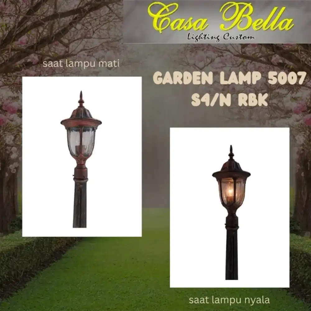 Jual lampu taman