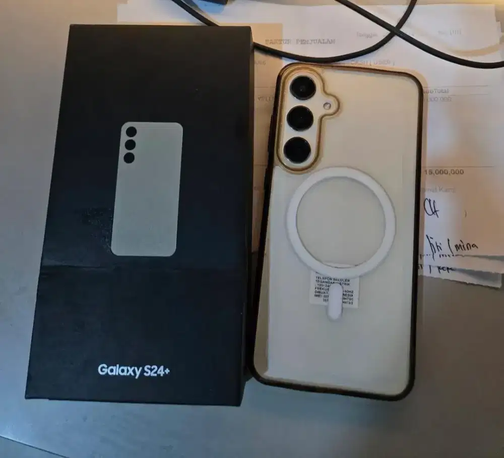 Samsung s24 plus 12/256 fullset ori