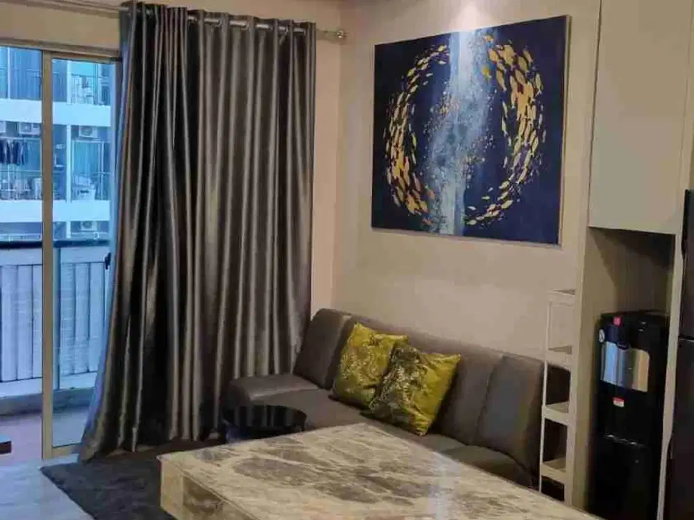 apartemen city home Manhattan bay 2 kamar tidur furnish baru lux moi kelapa gading