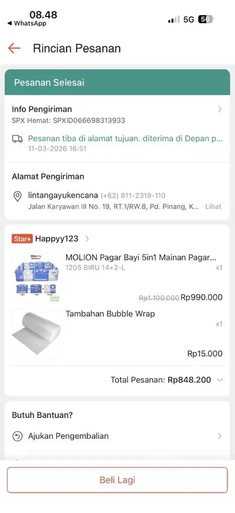 Molion pagar pagi 16 4x4