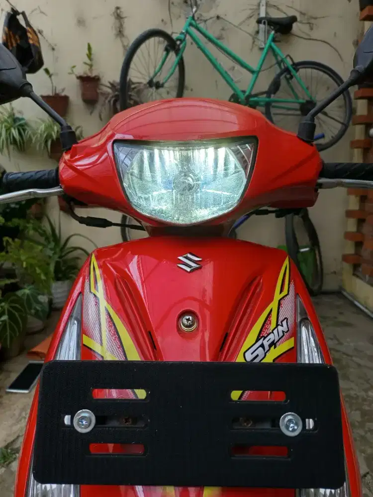 Motor langka Suzuki spin cocok buat kolektor yang paham Suzuki aja
