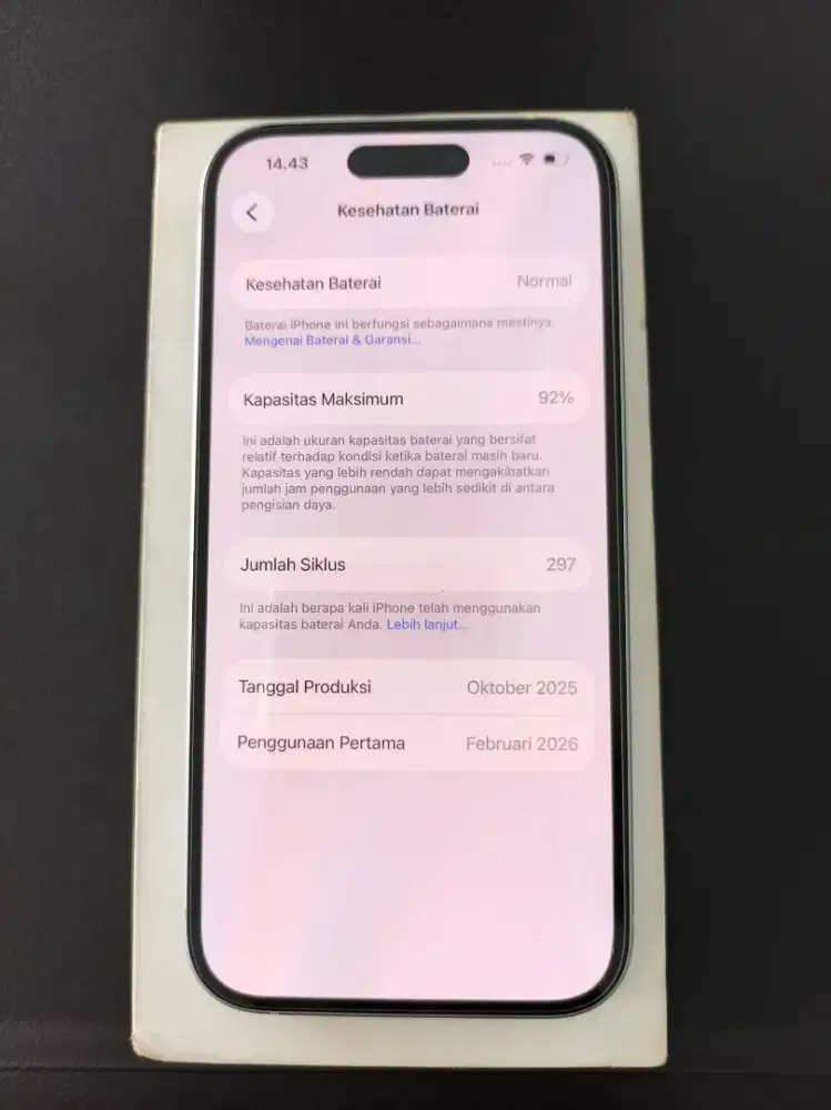 iPhone 15 Basic 128GB ibox - Second like new No TT/BT