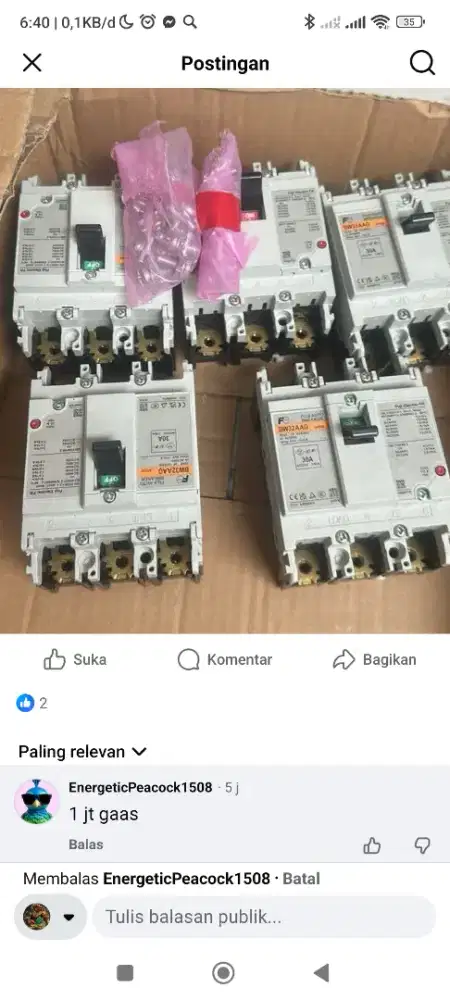 breaker Fuji 30 A