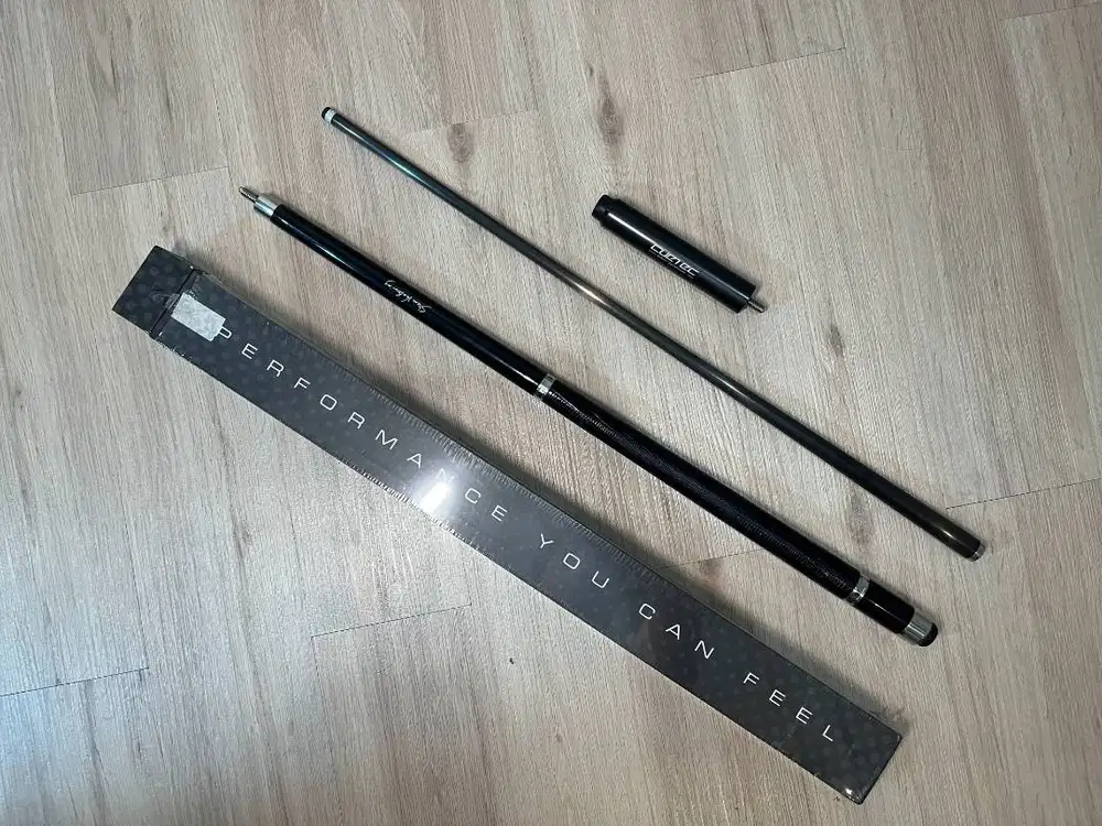 Cuetec SVB Black Starlight Shaft gen 2 (laser) mulus komplit ada bonus