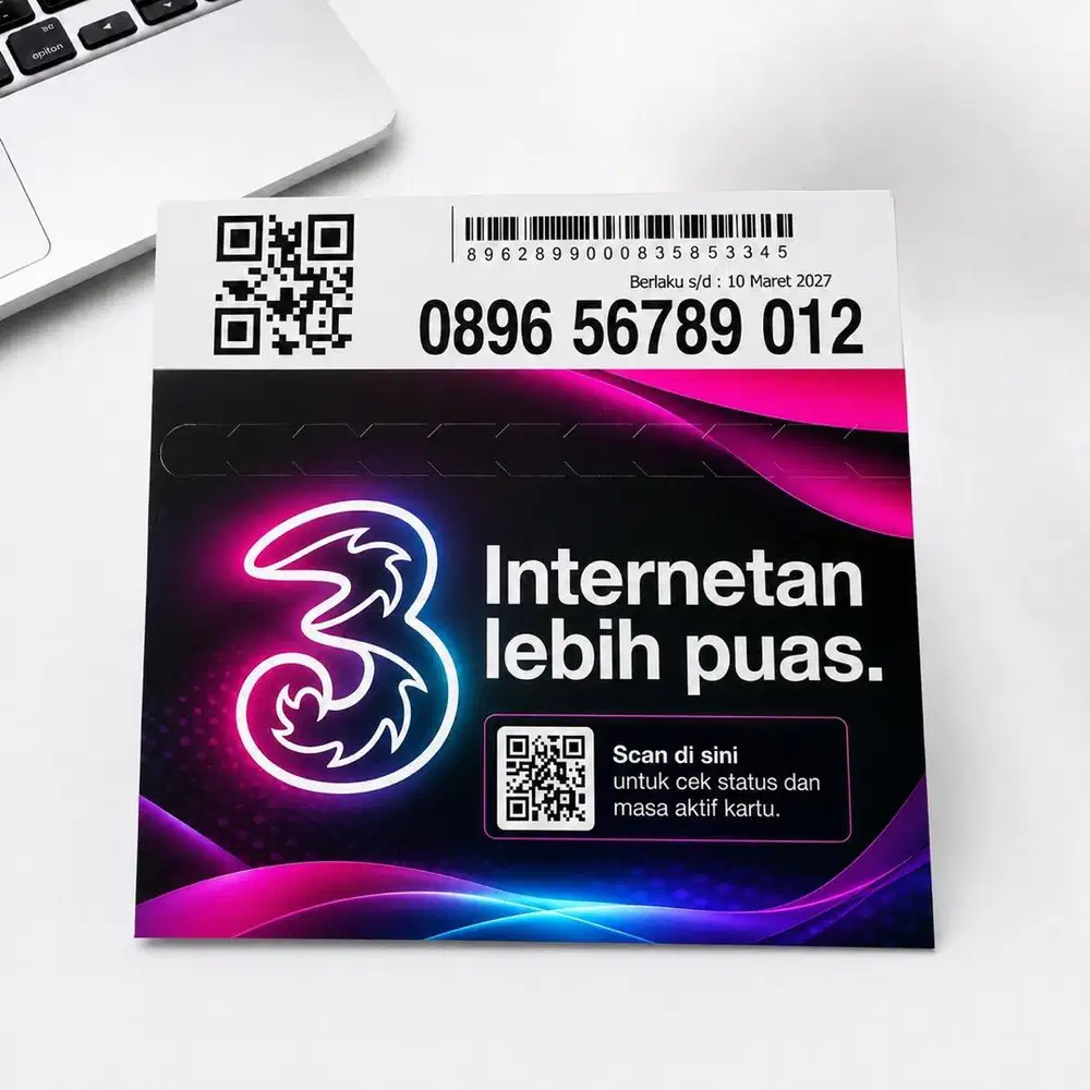 Tri Indosat Nomor Cantik Naik Sempurna