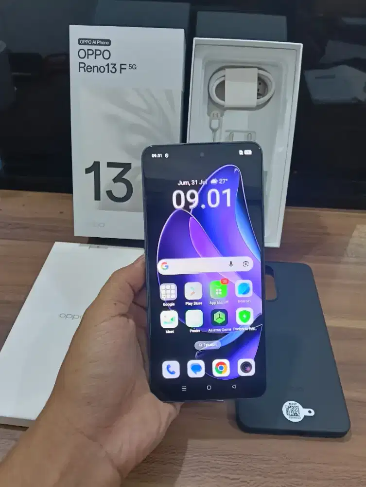 Oppo Reno13 F 5G ram 8/256gb seken murah dan lengkap