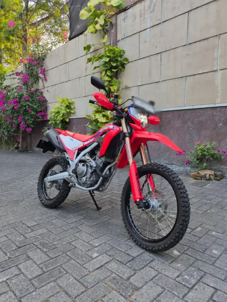 Plat AD, odo 1 rb, HONDA CRF 250L 
th register 2024 bln 2