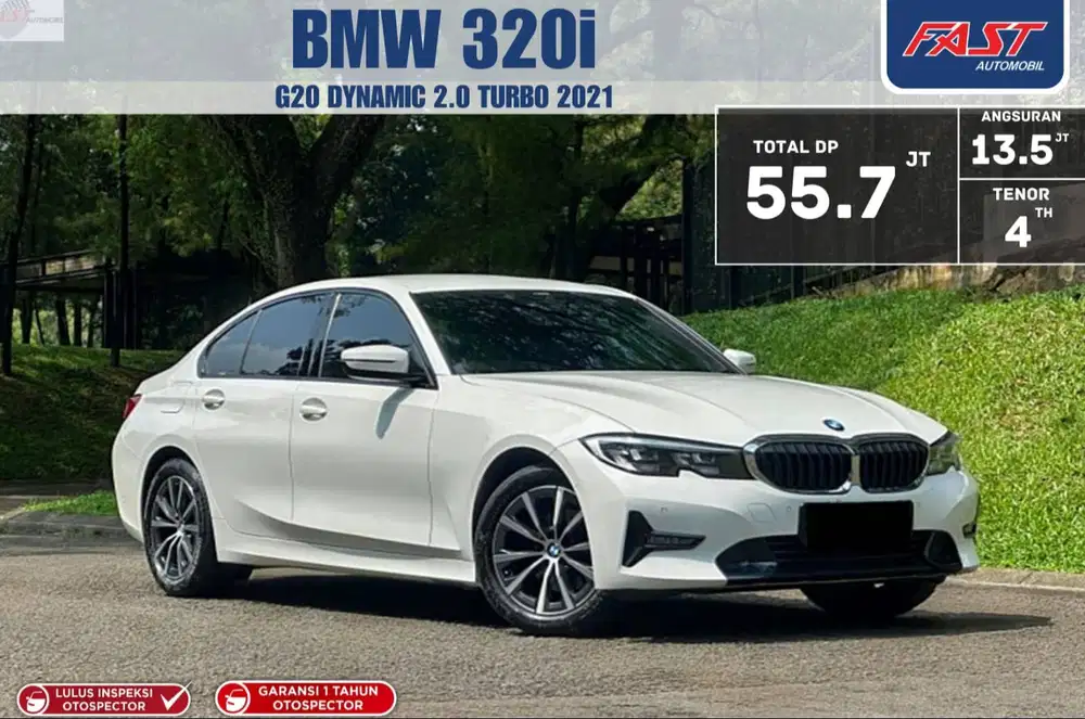LOW KM.32RB PJG GARANSI 1TH BMW G20 320i DYNAMIC 2021