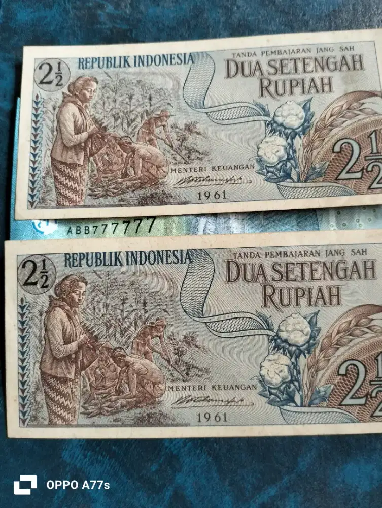 Uang kertas jadul