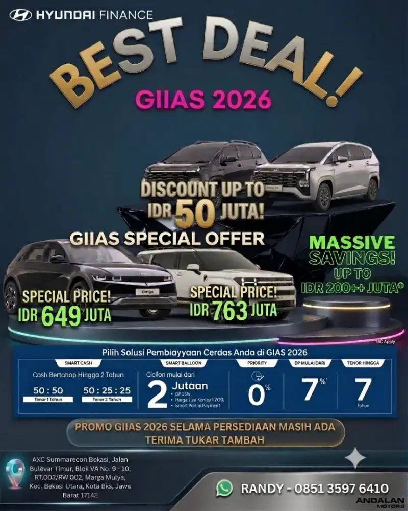 PROMO GIIAS HYUNDAI BANTING HARGA !!
