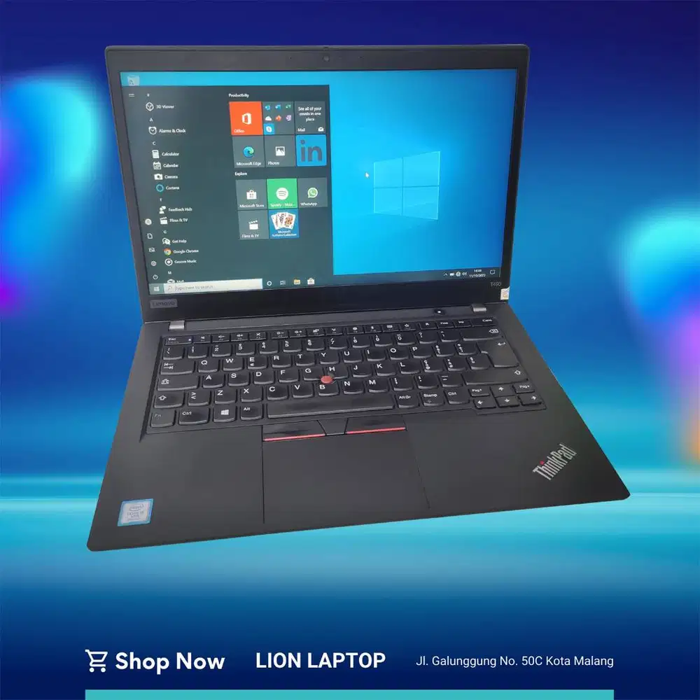 RAM 16GB i5 Gen 8 SSD 256GB Lenovo Thinkpad T490 [31|07]